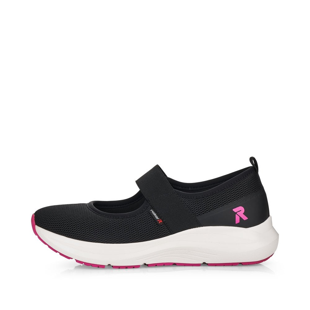 Basket Rieker R-Evolution 42102-00 Noir Femme | TXR-9348575